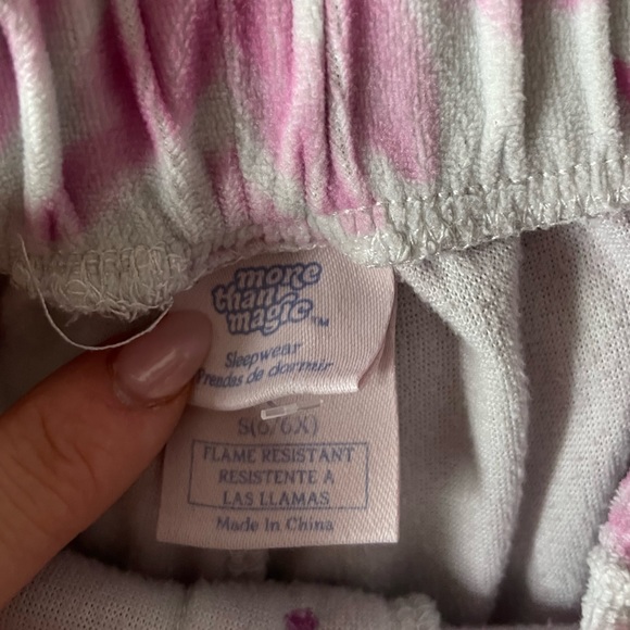 Girls tie dye pj shorts - Picture 2 of 2